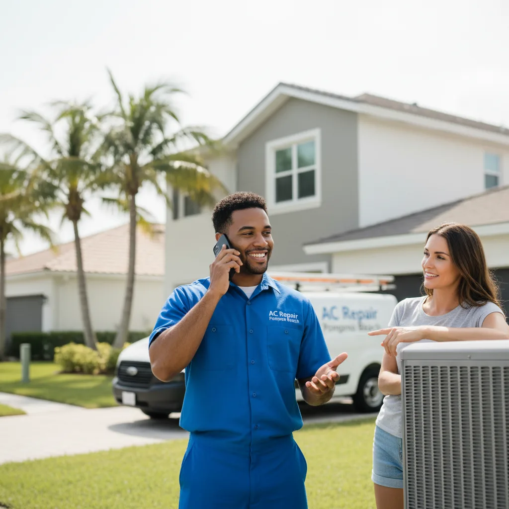 AC Repair Pompano Beach customer support in Bergheim